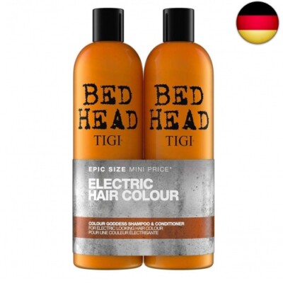 Tigi Bed Head Colour Goddess Duo Pack für koloriertes Haar (Shampoo 750ml und 