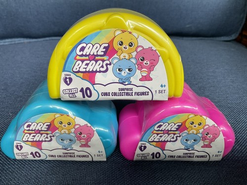 CARE BEARS Mini Scatole Cieche Serie 1 NUOVO Set di 3 40° Anniversario - Foto 2 di 3
