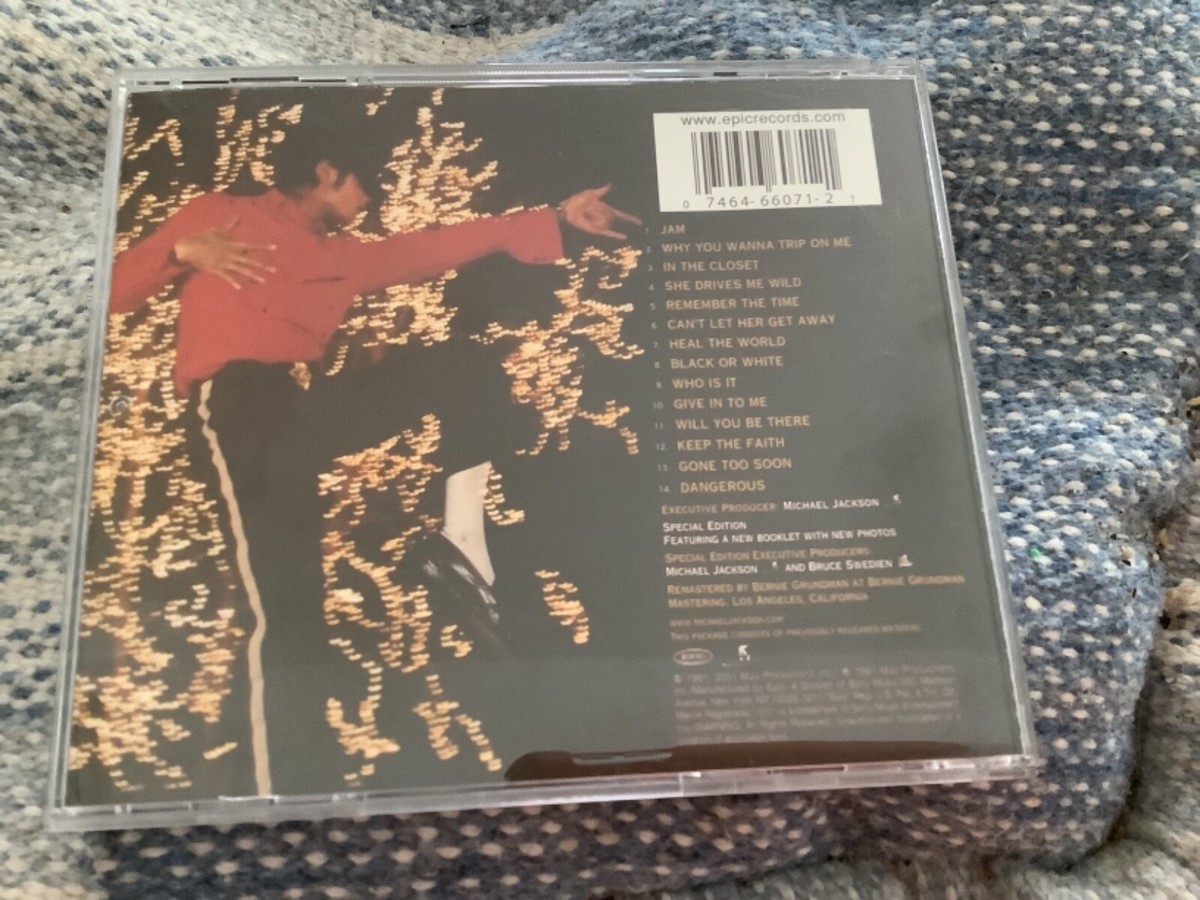 Michael Jackson Dangerous CD Special Edition ! | eBay