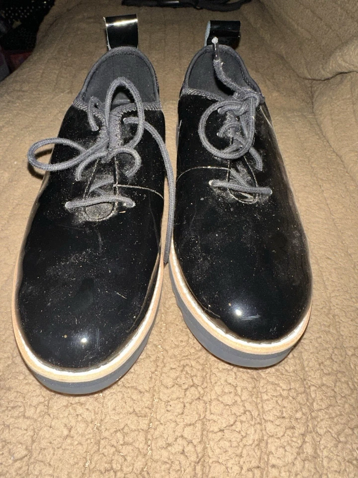 Eileen Fisher, Negro, Casual, Zapatos Oxford Mujer 6.5, Excelente Estado Foto 3 de 4