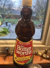 Vintage Mrs. Butterworth  s Syrup Bottle 24oz Thick  N Rich