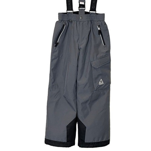 Gerry Kinder Schnee Ski Hose Hosenträger Gr. M 10 / 12 grau wasserdicht isoliert - Bild 5 von 14