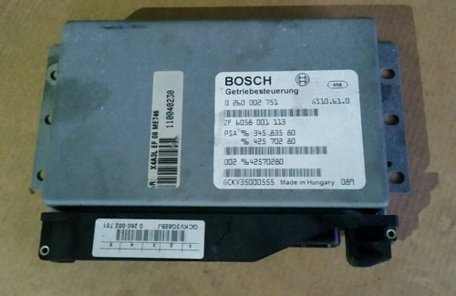 Citroen C5 3,0 V6 152KW Getriebe Steuergerät 9634583580 0260002751 BJ01 BOSCH