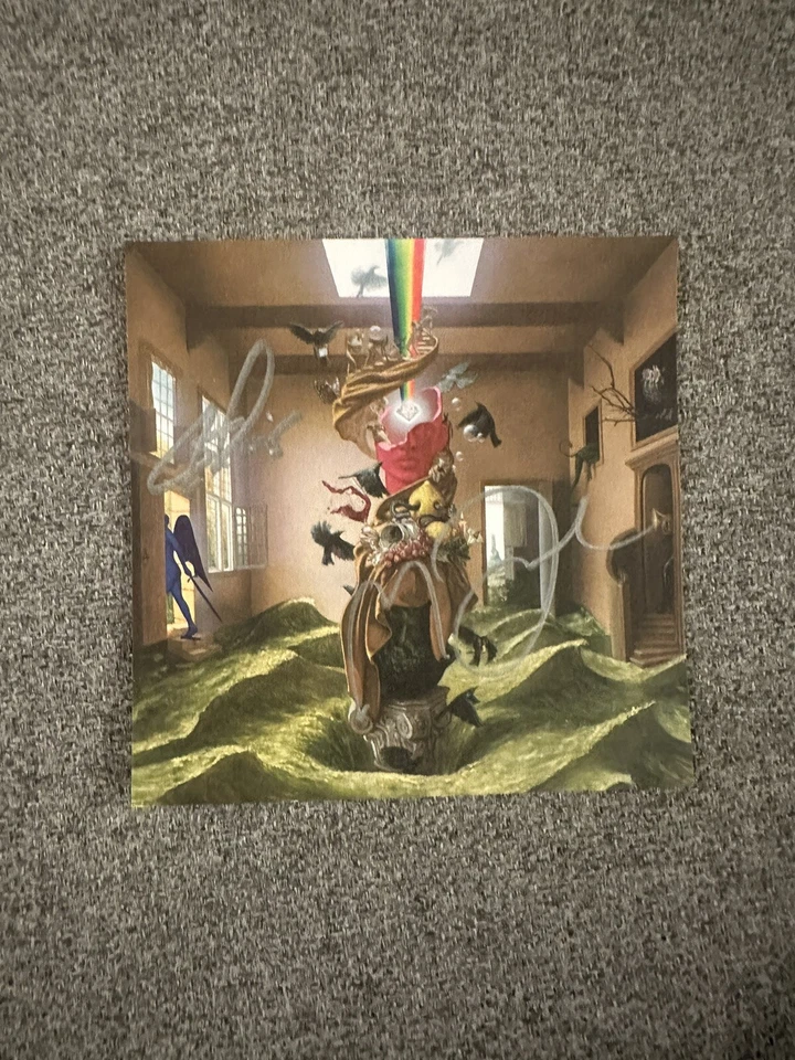 New Foster The People Signed Autographed Paradise State Of Mind Art Card And CD Foto 3 de 3