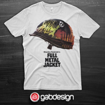 Full Metal Jacket Film TV T-Shirt - 100% Baumwolle