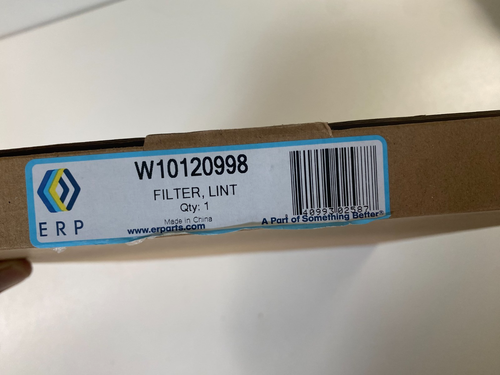 W10120998 für Whirlpool Kenmore Trockner Fusselsieb Filter Auffangkorb NEU - Bild 3 von 3