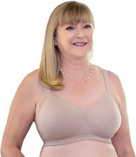 Mastectomy Bra T-Shirt Contour Size 42B Beige