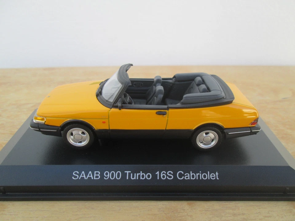 Saab 900 Turbo 16 S Cabriolet - 1/43 Norev - Image 2 of 4