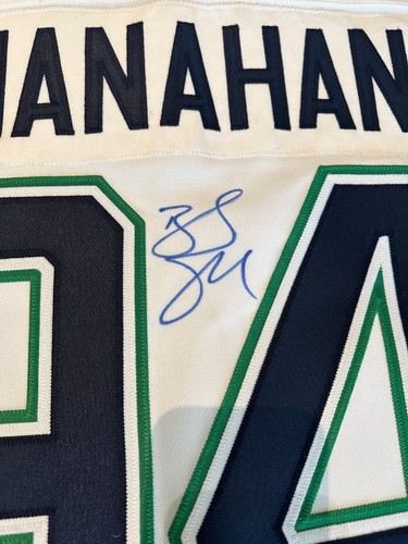 Hartford Whalers "C" Brendan Shanahan #94 CCM Pro authentic jersey 52 signed wht - Picture 14 of 14