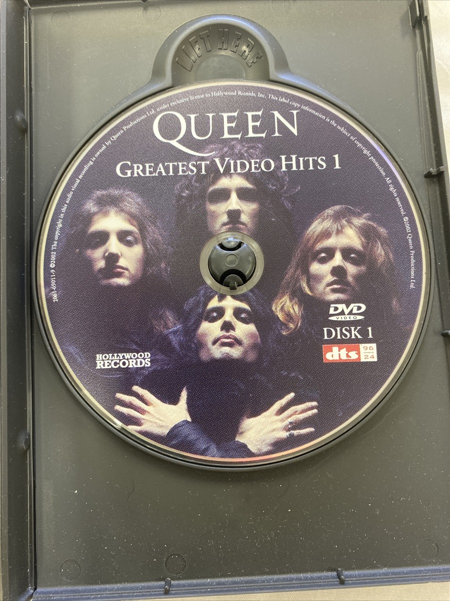 QUEEN - GREATEST VIDEO HITS 1 - THE DVD COLLECTION - 2 DISC SET