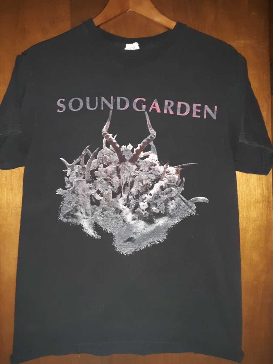 Soundgarden- King Animal 2013 Tour Distressed Lic OOP Black T