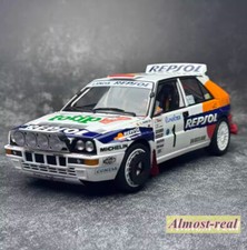 Kyosho 1:18 Lancia Delta HF #1 Alloy Metal Diecast Car Model Gifts White Gifts