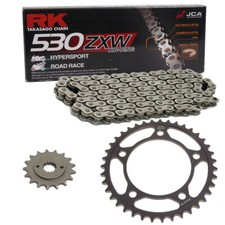 Chain Kit Suzuki GSF 1250 Bandit 10-17 Chain RK 530 ZXW 118 Open 18/43