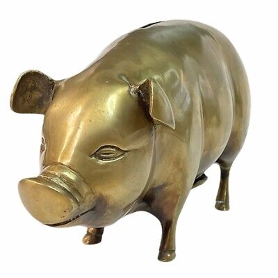 Stanley Brass Piggy Bank