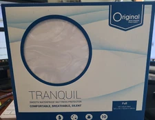 Original  Mattress Factory Protector Tranquil Full Size Protect a Bed NEW