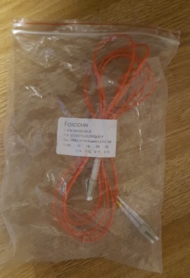FOXCONN LC-LC 3M Glasfaser Duplex Patchkabel 62,5/125 OM1 Multimode mm