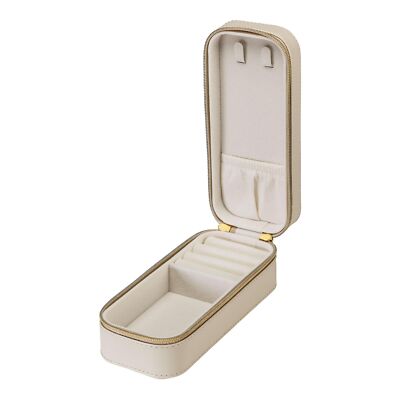 Purelei  Travel Jewelry Case   Jewelry box with elegant Faux Leather 