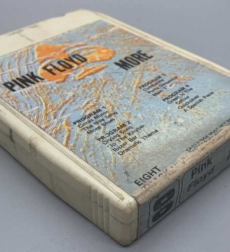PINK FLOYD SOUNDTRACK FROM THE FILM MORE 8 TRACK TAPE RARE COVER ART - Picture 3 of 10