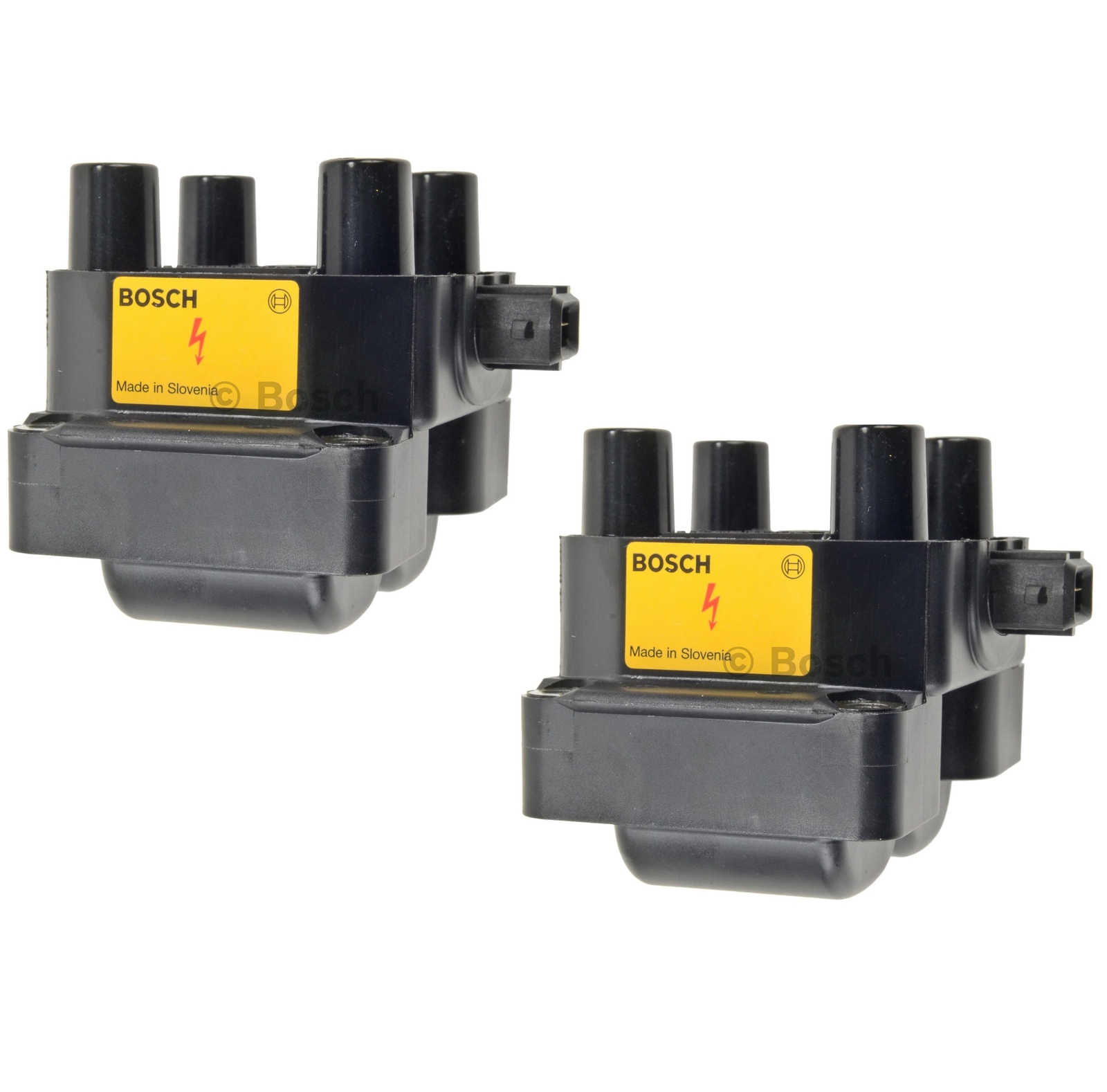 Set of 2 Bosch Ignition Coils for Land Rover Range Rover Ferrari 348 Spider V8
