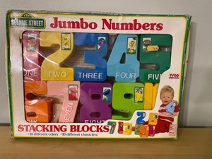 sesame street numbers toy