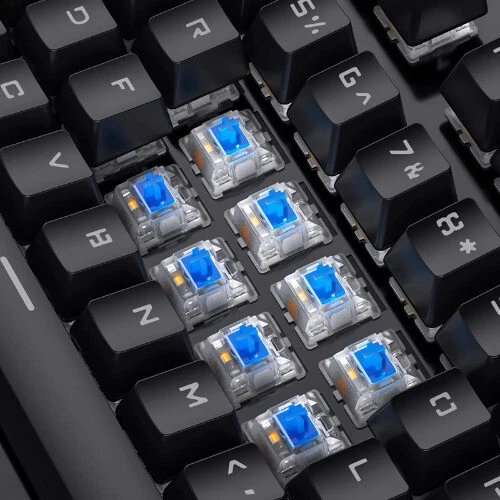 Mechanical Keyboard Switches Gaming Wired Accessories Keyboards with Numpad