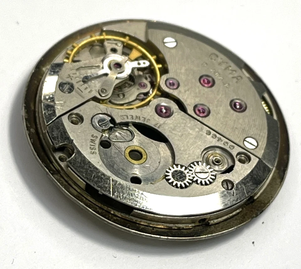 Movimieto CYMA R.484.2 Incomplete For Pieces Replacement Axle Of Flywheel Good - Image 2 of 3