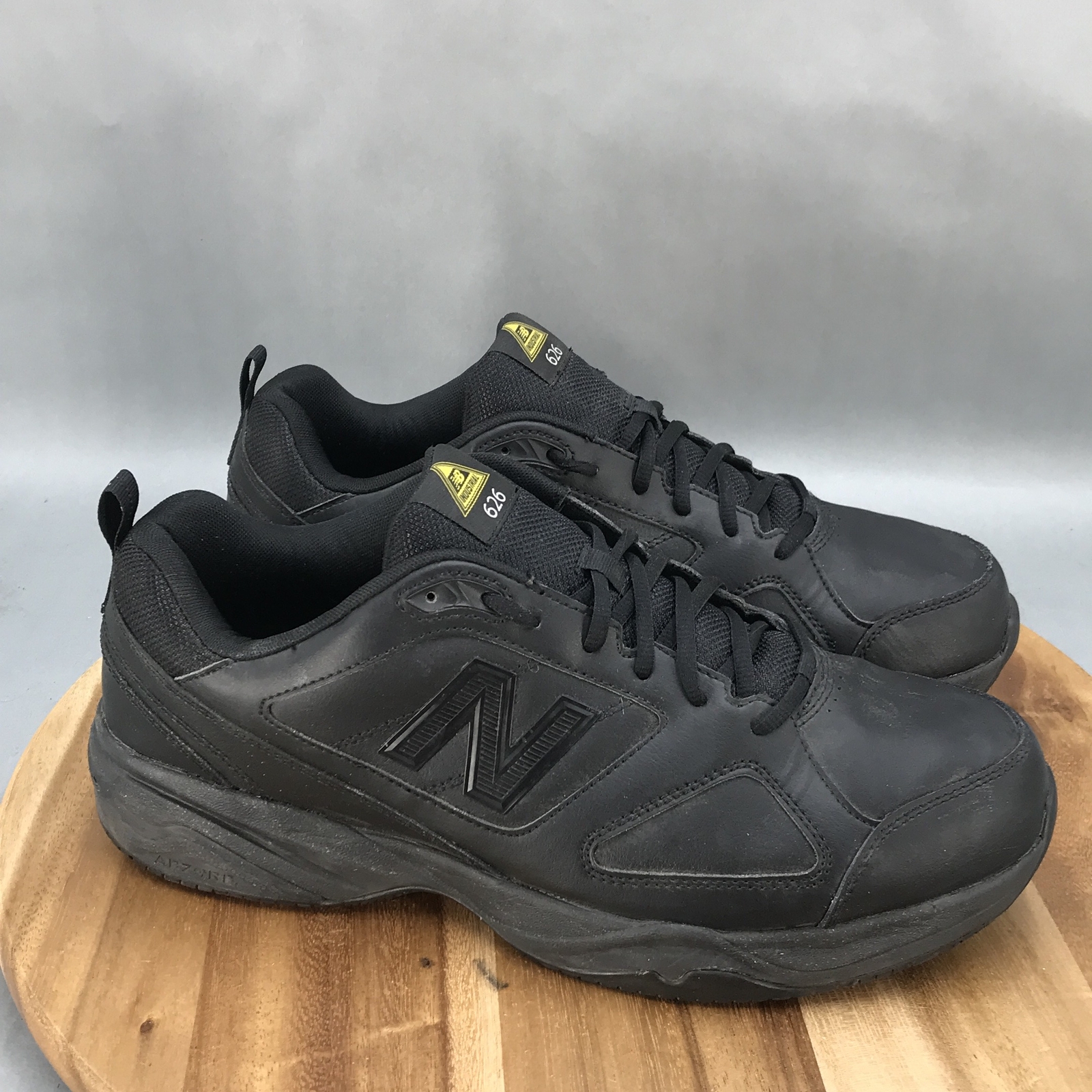 New Balance 626 v2 Slip Resistant Work Shoes Mens 14 2E Black Lace Up