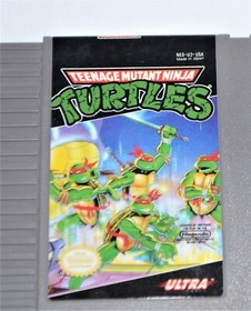 Nintendo NES Teenage Mutant Ninja Turtles Game Authentic No Manual