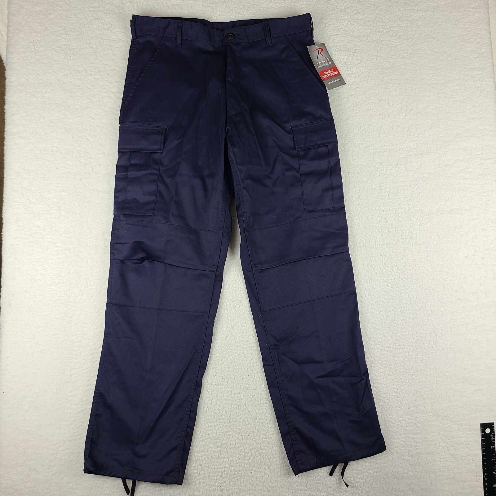 Rothco Mens Medium 32x32 Relaxed Fit BDU Tactical Cargo Pants Zipper Fly NWT-image