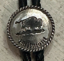 PHILMONT Scout Ranch STERLING SILVER Buffalo  BOLO