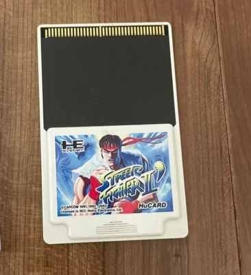NEC PC Engine Street Fighter II 2 Dash champion edition PCE Japan