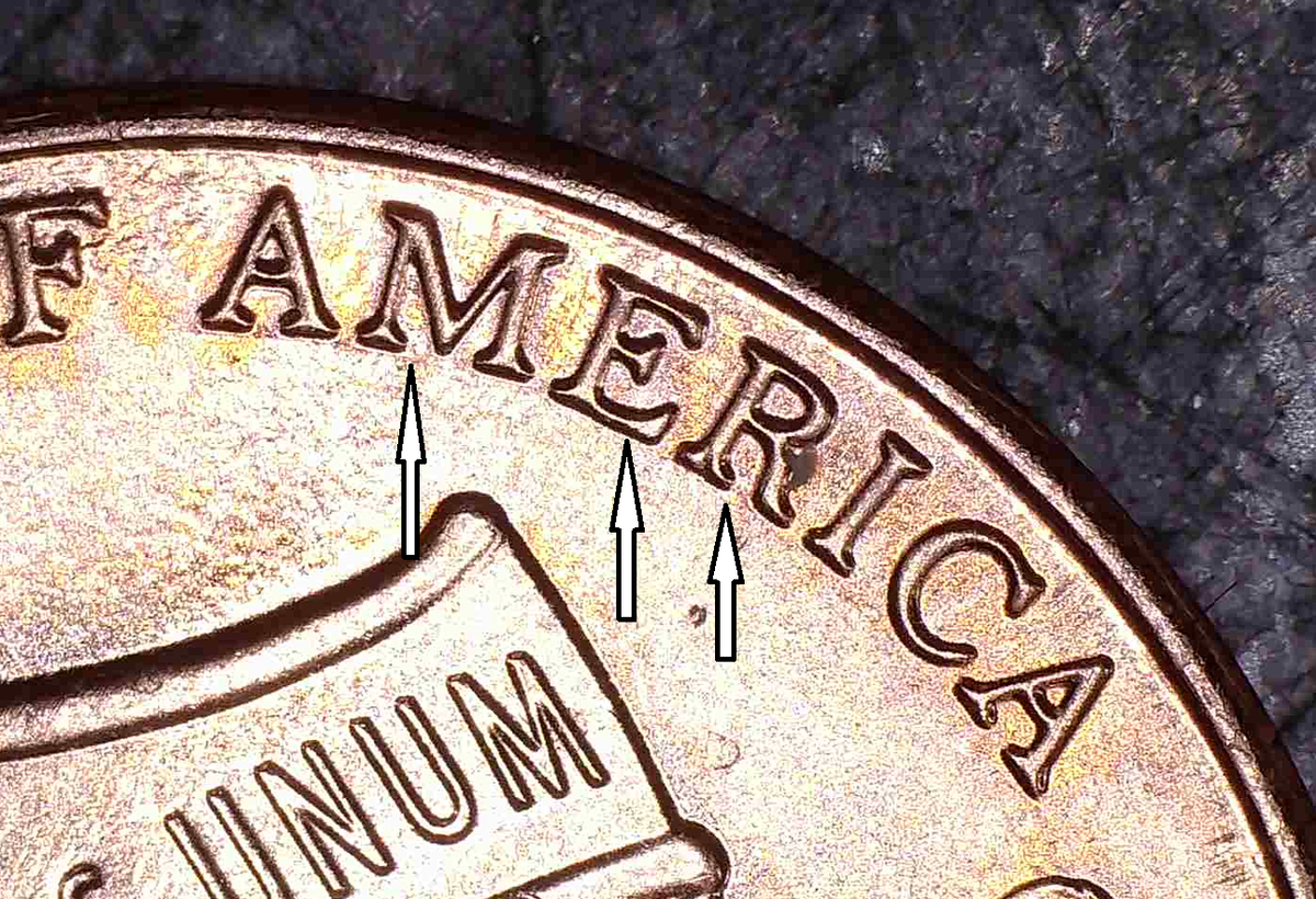 2012 1¢ WDDR-002 Lincoln Shield Cent Error Penny Coin | eBay