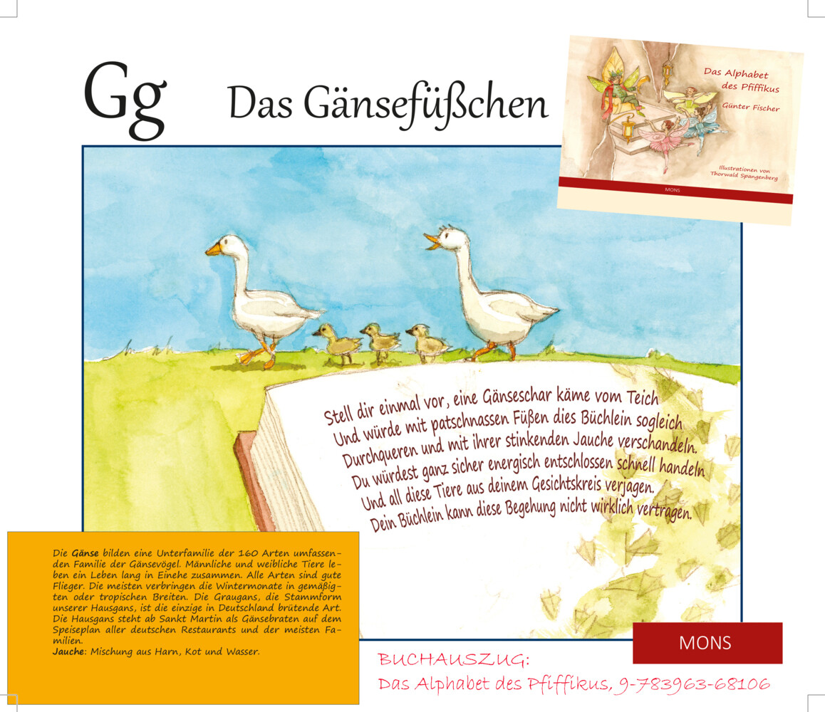 Thumbnail - Günter Fischer | Das Alphabet Des Pfiffikus | Buch | Deutsch (2021) |