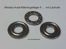 ** 1x Miniatur-Axial-Rillenkugellager F7-13-G...