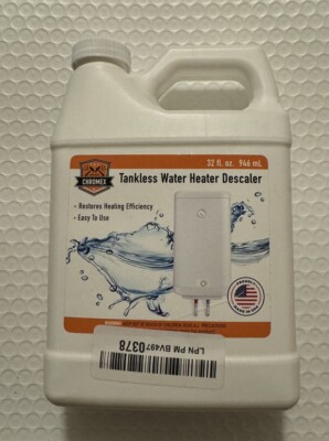 Tankless Water Heater Descaling Solution Highly Effective Descale, 32  Ounce