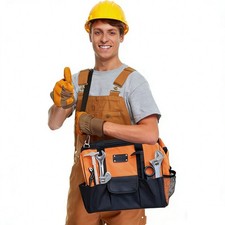 17” Tool Bag Heavy Duty Nylon Adjustable Tool Bag For Power Tools