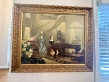 1955 Vintage Painting R. Brownell McGrew "Morning Melody" Famed Art Piece