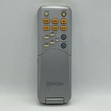 DENON RC-893 Silver Tested Audio Remote Control Japan JP F/S Free shipping