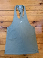 Gymshark React Stringer Frost Teal Men’s Size Small NWOT