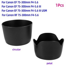 58mm Camera Petal Lens Hood Shade for Canon RF EF 75-300mm F4-5.6 55-250 ET60