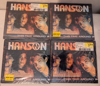 Lot of 4 This Time Around Single by Hanson CD Apr-2000 Island Label New Sealed