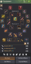 Lvl 62 Sorc EU 756 GS Full Sov Weap  100 Days...