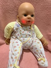 Vtg Zapf 2002 Baby Chou Chou Doll Mummy Make Me Better Light up Cheeks Pls Read