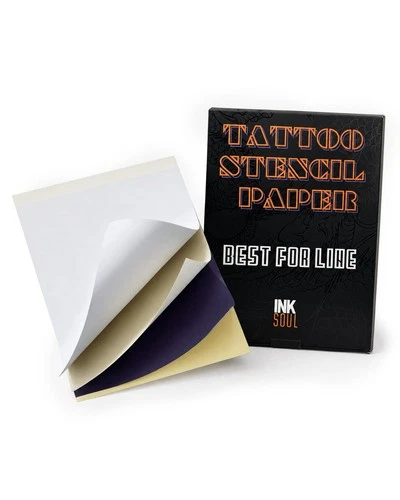 Tattoo Transfer Paper A4 Size - 100 Sheets, Professional Quality, Easy to Use image 2