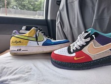 Nike Air Force 1 Mens Low Top Lace-Up Sneaker...