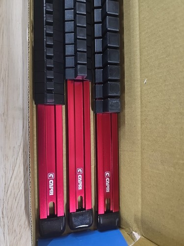 Capri Tools Aluminum Socket Rail Set, 1/4", 3/8", 1/2" Drive, 17" Long, 3-Piece - 第 3/5 張圖片