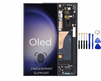 Original OLED Samsung Galaxy S23 Ultra SM-S918B/DS/U LCD Ersatz Touchscreen