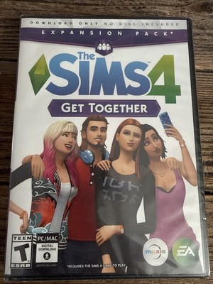 Sims 4 Get Together Expansion Pack - Win Mac - Brand New & Factory Sealed