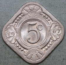 NETHERLANDS ANTILLES 1967 ~  5 CENTS~99 ¢ Tracked shipping