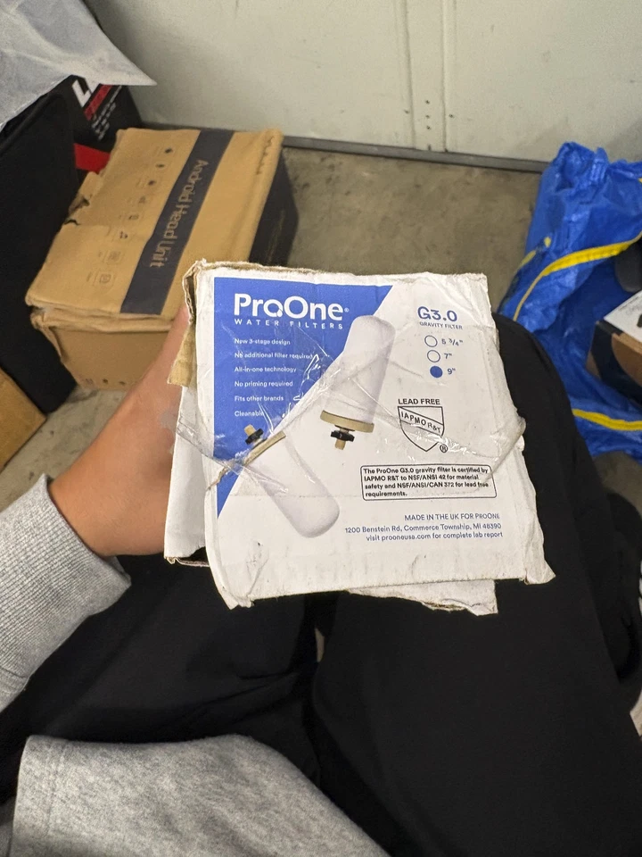 Pro One G3.0  9" Water Filter Open Box  - Image 4 of 4